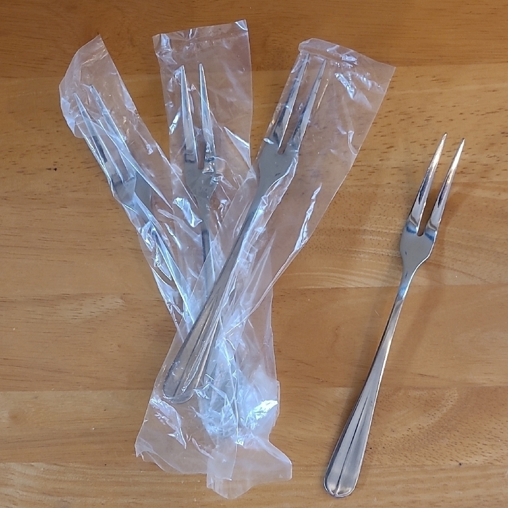 VINTAGE 10 Piece Escargot Set, Stainless Steel - Picture 7 of 14